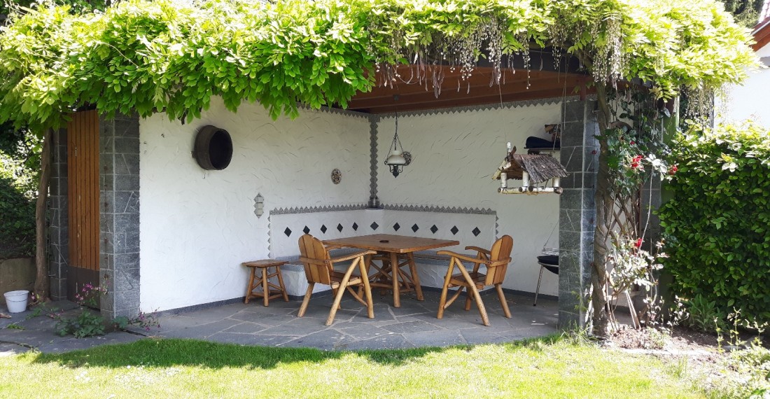 Freisitz vom ´Ferienhaus am Weinberg